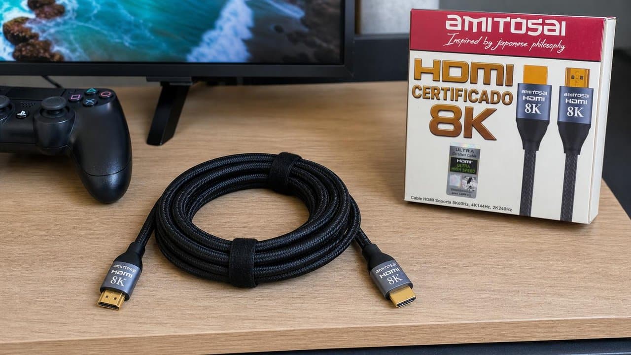 MTS-8K200 — uso 2 m HDMI 8K AMITOSAI