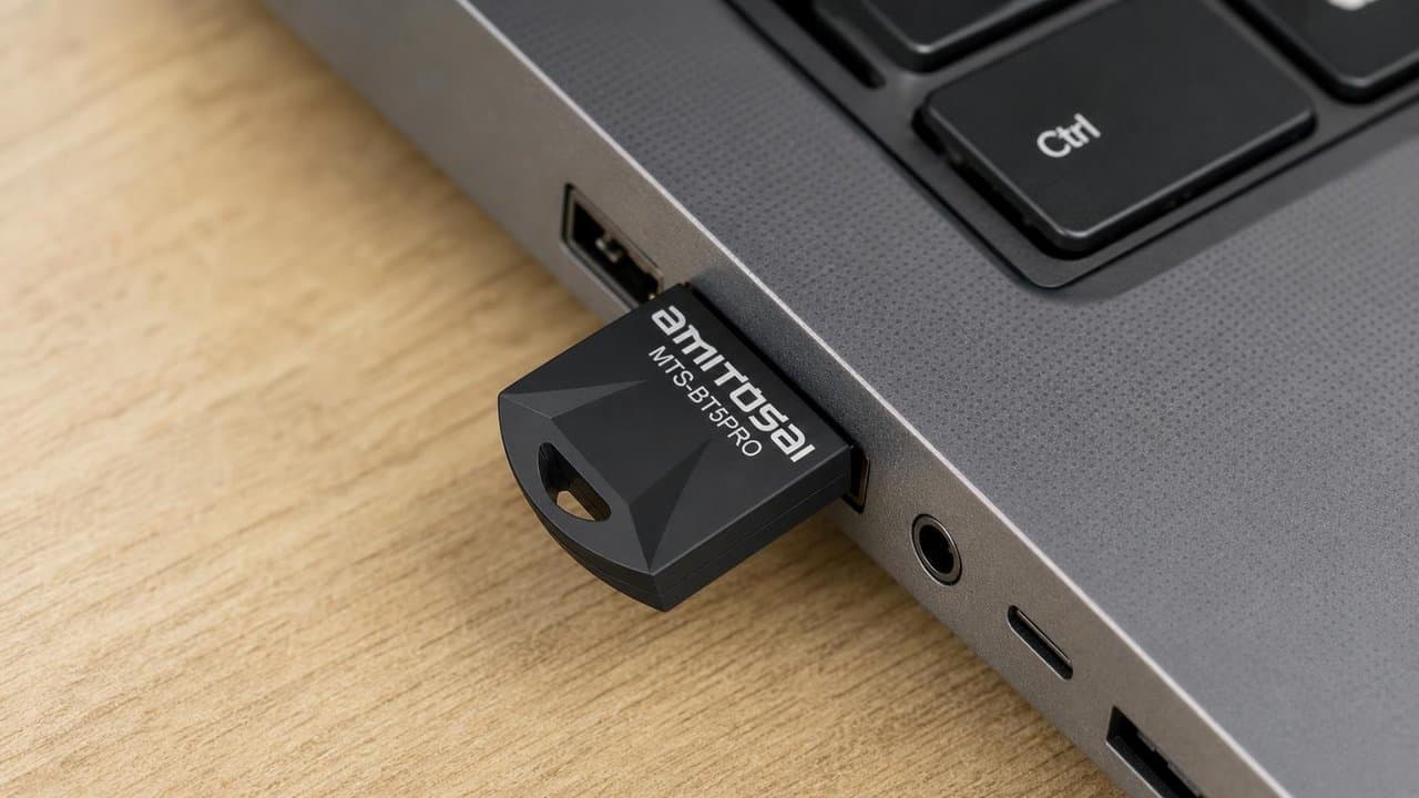 MTS-BT5PRO con mando — Bluetooth 5.0 para joysticks en PC