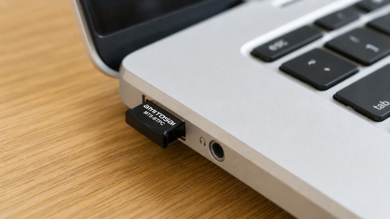 MTS-BTPC en escritorio — Bluetooth 4.0 entry para PC
