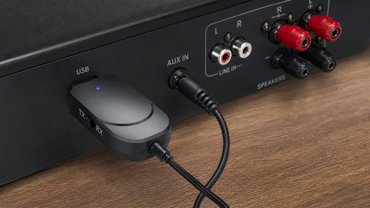 MTS-BTSWITCH en living — TX/RX audio Bluetooth