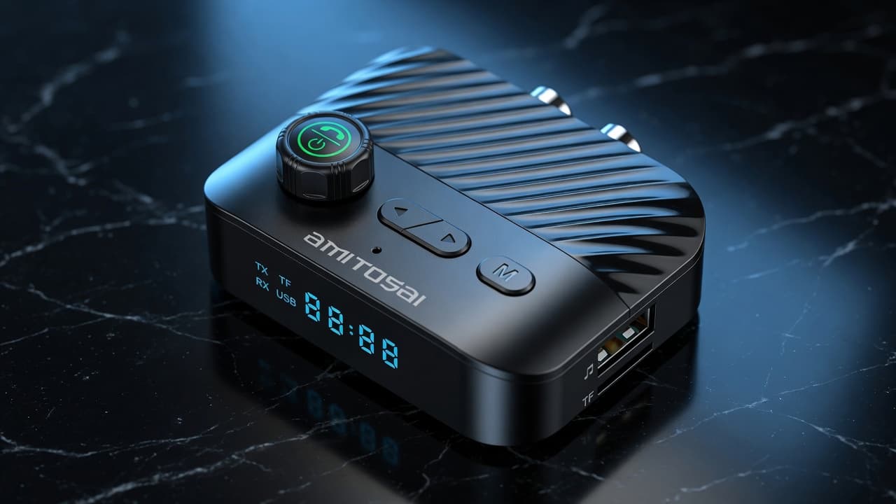{"kicker":"Más que un switch","title":"Control de verdad en el equipo de audio","body":"El PRO del living: modos claros, reproducción local y RCA de verdad. Un hub de mesa, no un adaptador de un solo jack.","bullets":["Micrófono manos libres","Formato mesa ~67×50 mm","Tienda oficial AMITOSAI"],"cta":"COMPRAR"}