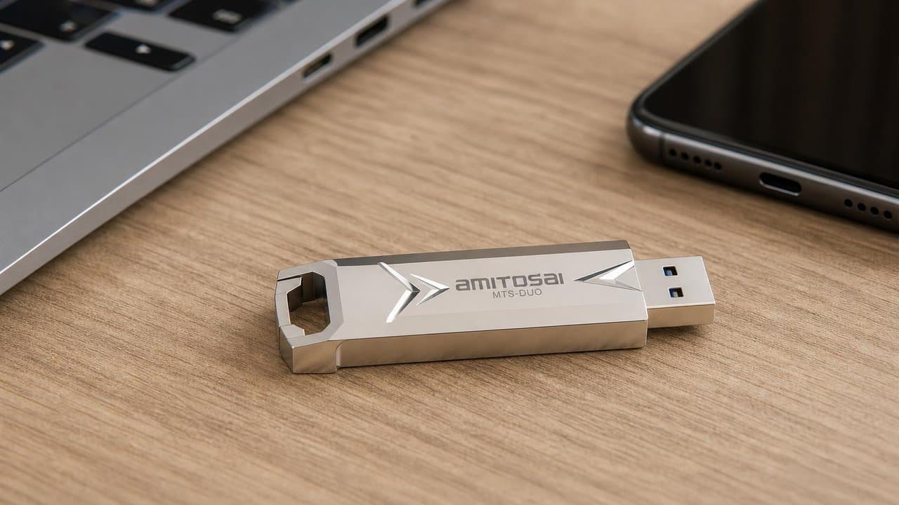 MTS-DUO64GB — backup portable que viaja con vos