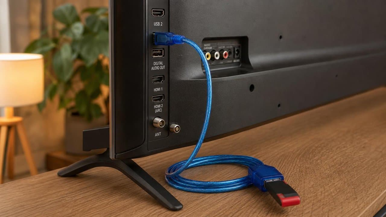 MTS-EXTUSB300 — living: USB a distancia del rack y el TV