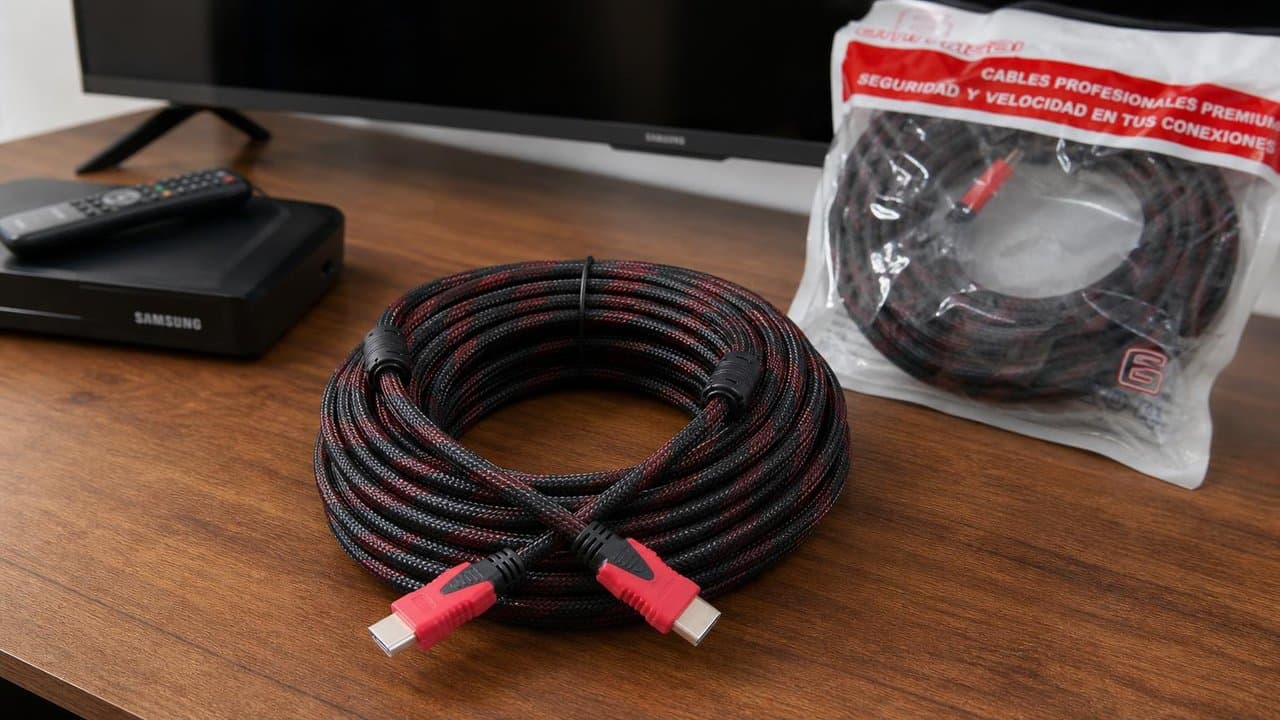 MTS-HDMI1420 — home cinema con cable HDMI mallado AMITOSAI