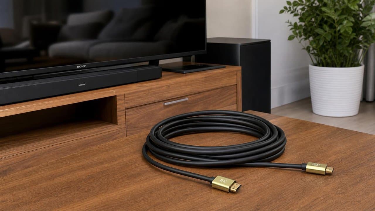 MTS-HDMI8K1500 — cable HDMI 8K 15 m en living / home theater
