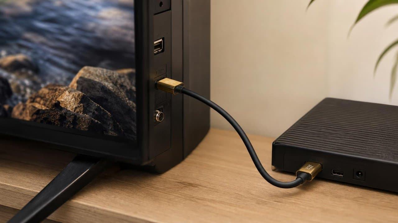 MTS-HDMI8K500 — 5 m HDMI 8K en home theater / sala