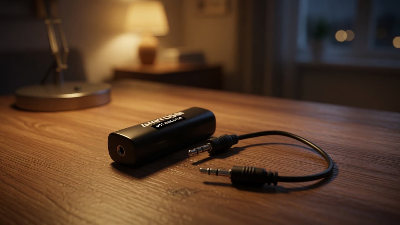 MTS-ISOLATOR — audio limpio sin zumbido de masa