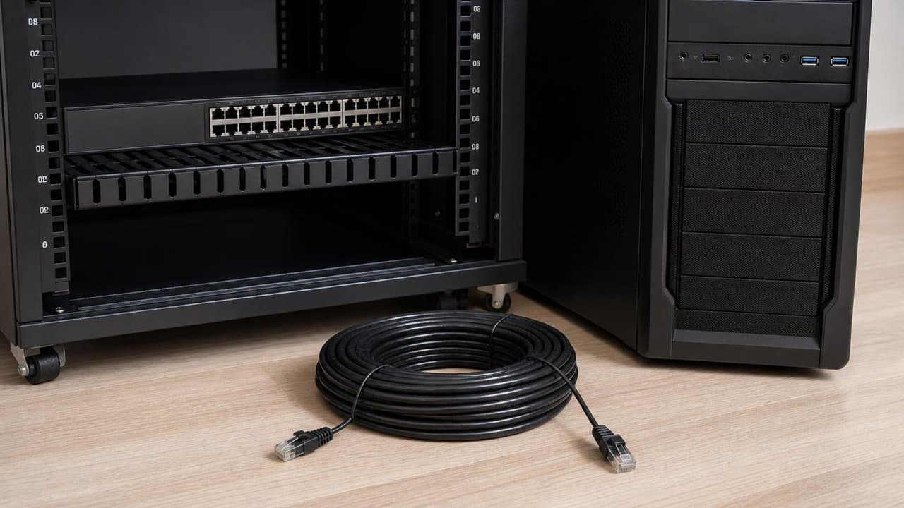MTS-PATCH63000 — 30 m Cat 6 entre ambientes (uso real)