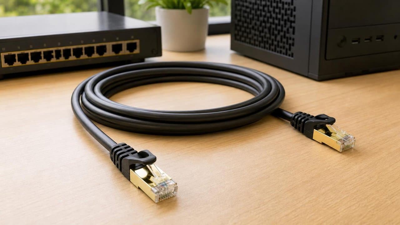 MTS-PATCH71000 — patch cord Cat 7 10 m AMITOSAI en living / gaming