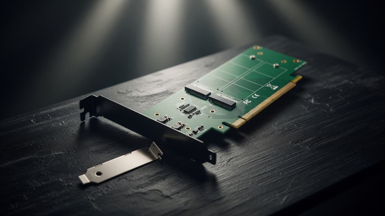 MTS-PCIE16NVME4 — placa multi-NVMe AMITOSAI