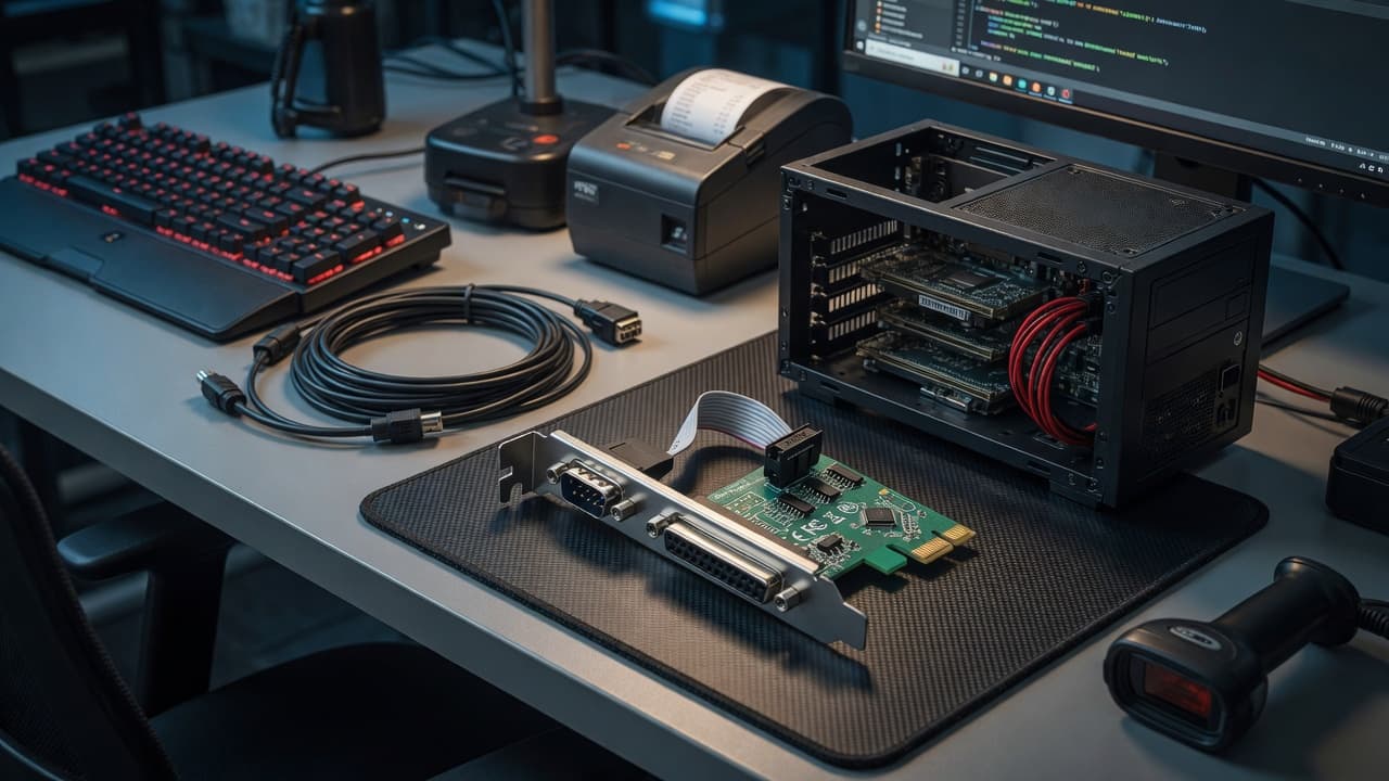 MTS-PCIE1S1P — UART 16C550 (línea entrada)