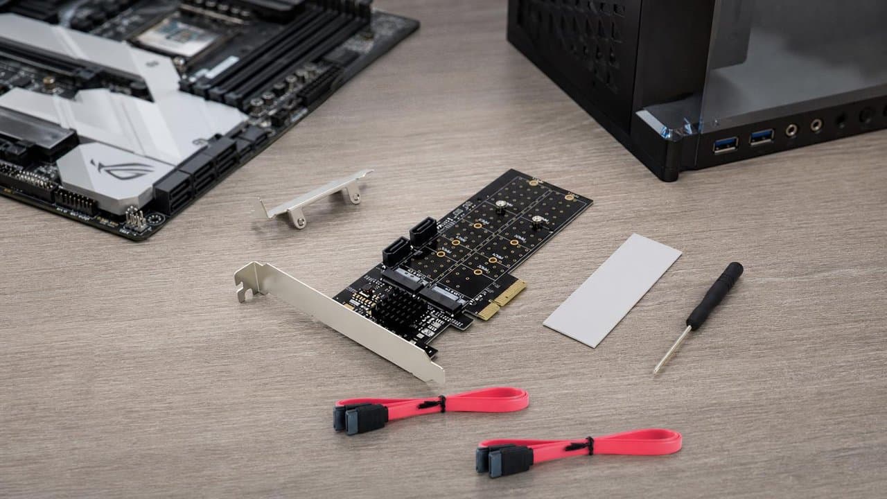 MTS-PCIE2S2M2RAID — La híbrida cuando la mother ya no tiene de todo