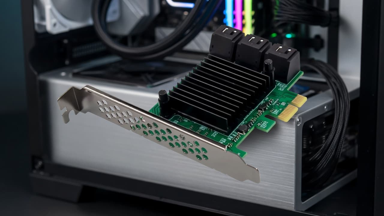 MTS-PCIE6SATA9215 — Seis bahías: el escalón justo de la familia 9215