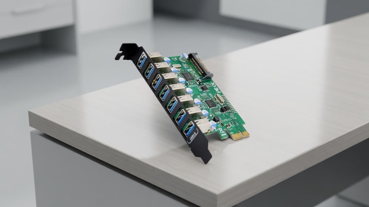 MTS-PCIE7USB3 — 7 puertos USB 3.0