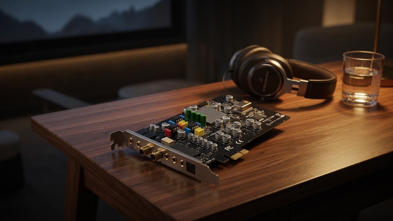 MTS-PCIEHIFISOUND71 — momento hi-fi en el escritorio