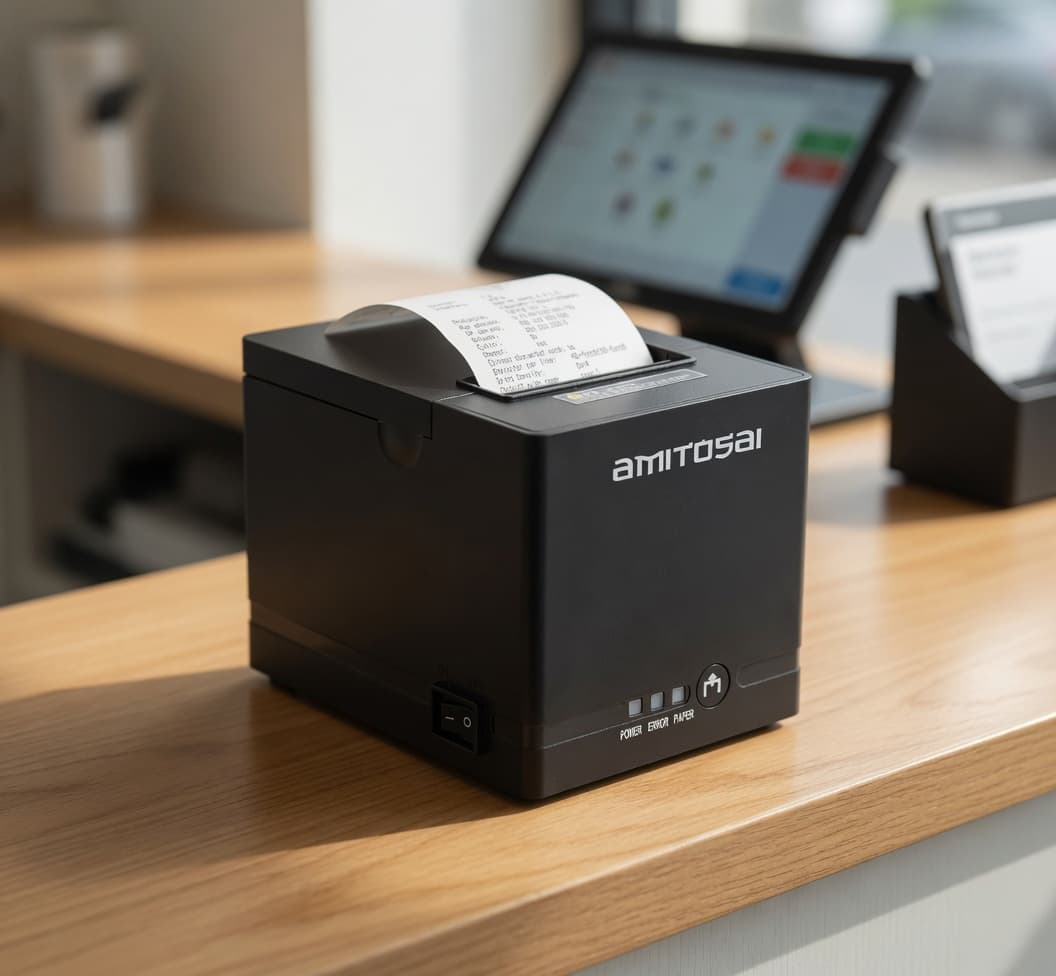 MTS-TKPRINTER80 en mostrador POS — ticket 80 mm al instante