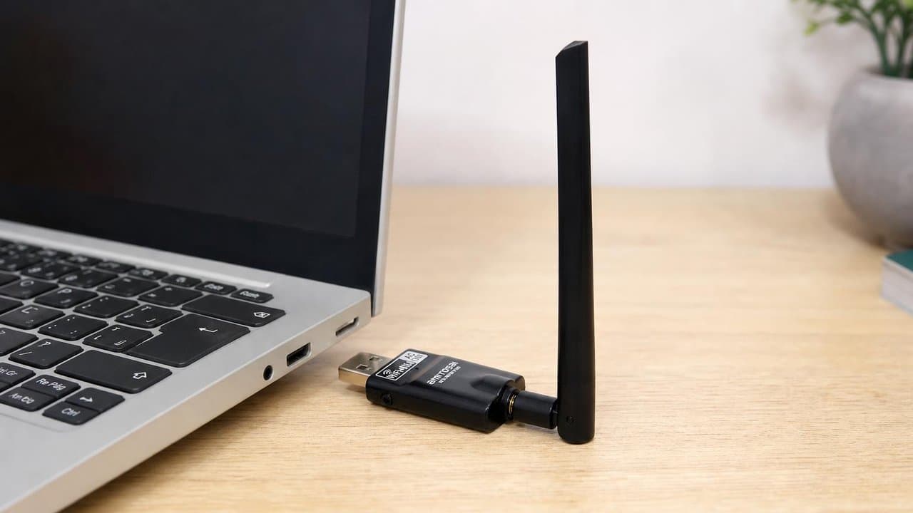 MTS-WIFIBTPRO en mini PC de escritorio — WiFi + BT con antena
