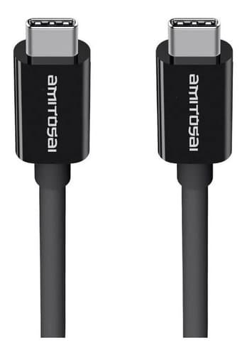 MTS-31USBC1M — cable AMITOSAI USB-C a USB-C 1 m negro (producto solo)