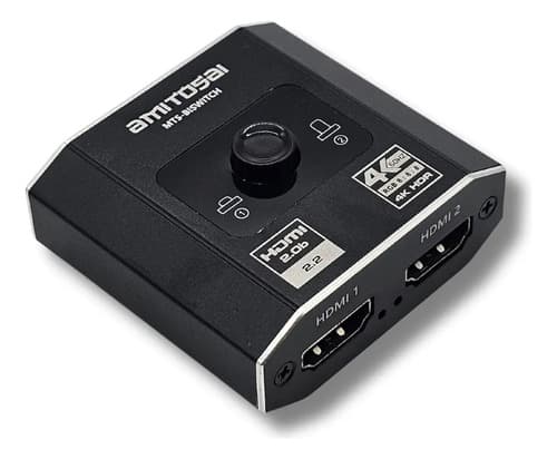 MTS-BISWITCH — switch HDMI 2x1 bidireccional AMITOSAI (producto solo)
