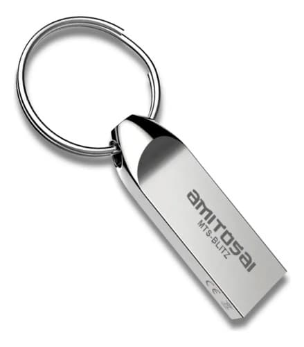 MTS-BLITZ32GB — pendrive aluminio con llavero (producto solo)