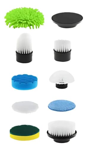 MTS-BRUSHPARTS — set completo de cabezales y esponjas de repuesto AMITOSAI