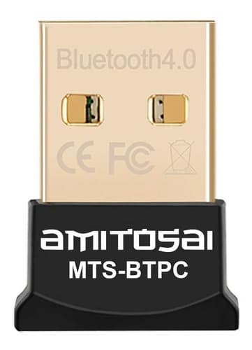 MTS-BTPC — adaptador USB Bluetooth 4.0 AMITOSAI (producto solo)