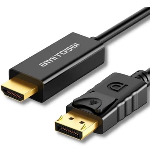 MTS-DPHDMI18 — cable DisplayPort a HDMI 1,8 m (producto solo)