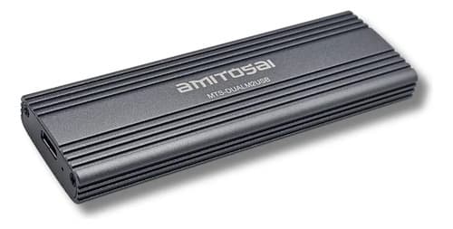 MTS-DUALM2USB — carry disk aluminio AMITOSAI USB-C (producto solo)