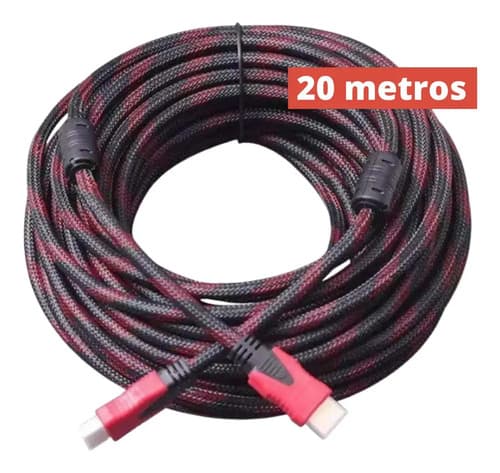 MTS-HDMI1420 — cable HDMI 1.4 mallado 20 m enrollado (producto solo)