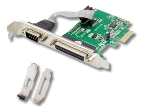 MTS-PCIE1S1P99100 — 1× serial RS-232/422/485 + 1× paralelo AMITOSAI (producto solo)