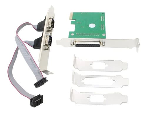 MTS-PCIE2S1P — 2× DB9 + 1× DB25 AMITOSAI (producto solo)
