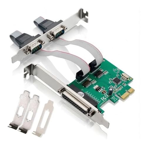 MTS-PCIE2S1P382L — 2× DB9 + 1× DB25 AMITOSAI (producto solo)