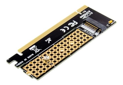 MTS-PCIEX16M2 — riser PCIe a M.2 NVMe M-key AMITOSAI (producto solo)