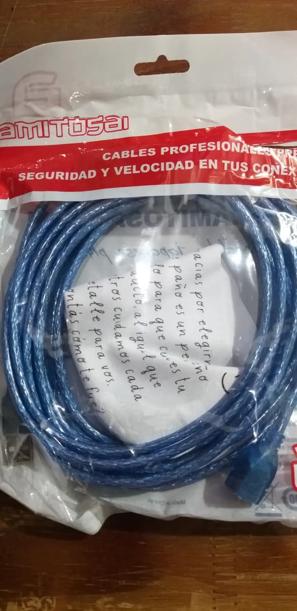Foto de un comprador de este producto