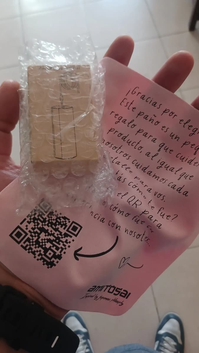 Foto de un comprador de este producto