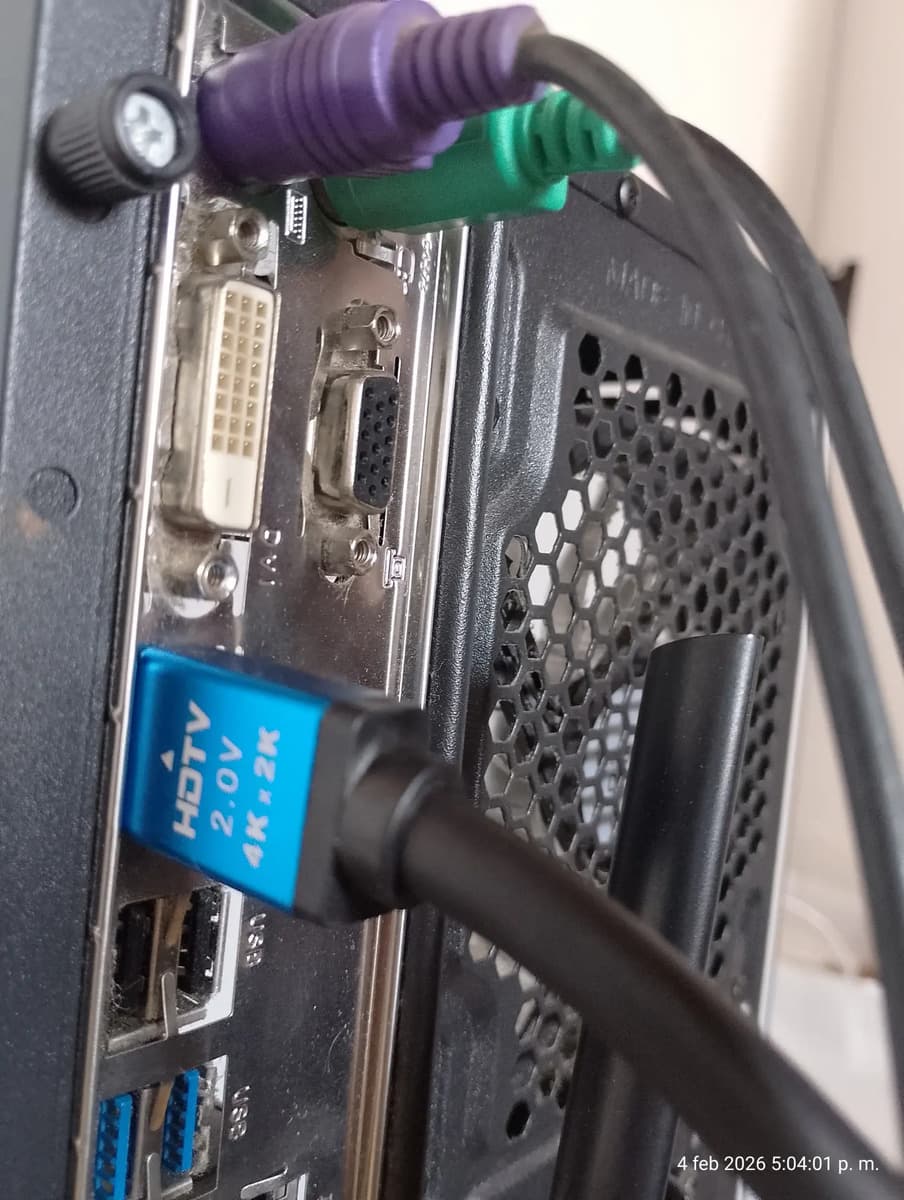 Foto de un cliente del Cable HDMI 2.0 4K premium 5 m AMITOSAI MTS-HDMI4K500