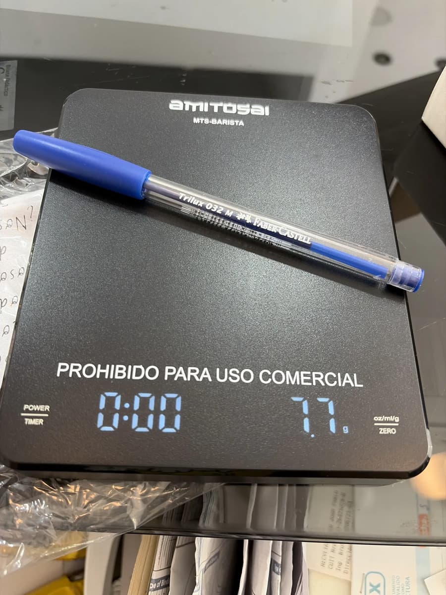 Foto de un cliente del Balanza digital de cocina y café AMITOSAI MTS-BARISTA