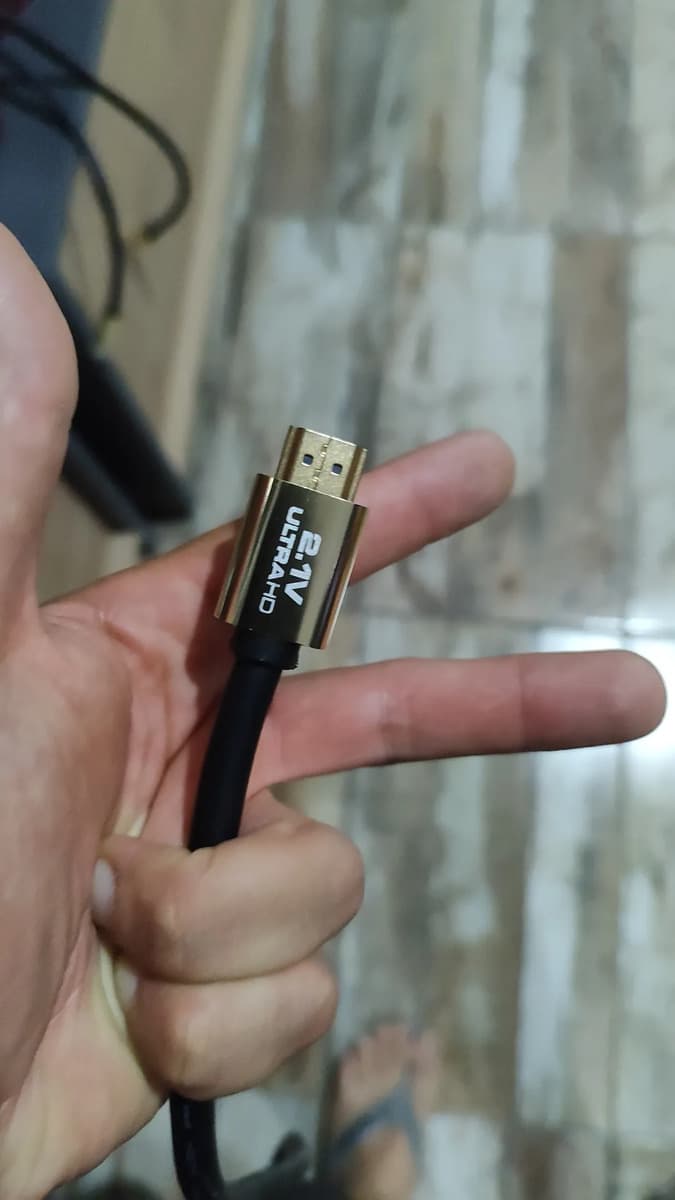 Foto de un cliente del Cable HDMI 2.0 4K premium 5 m AMITOSAI MTS-HDMI4K500