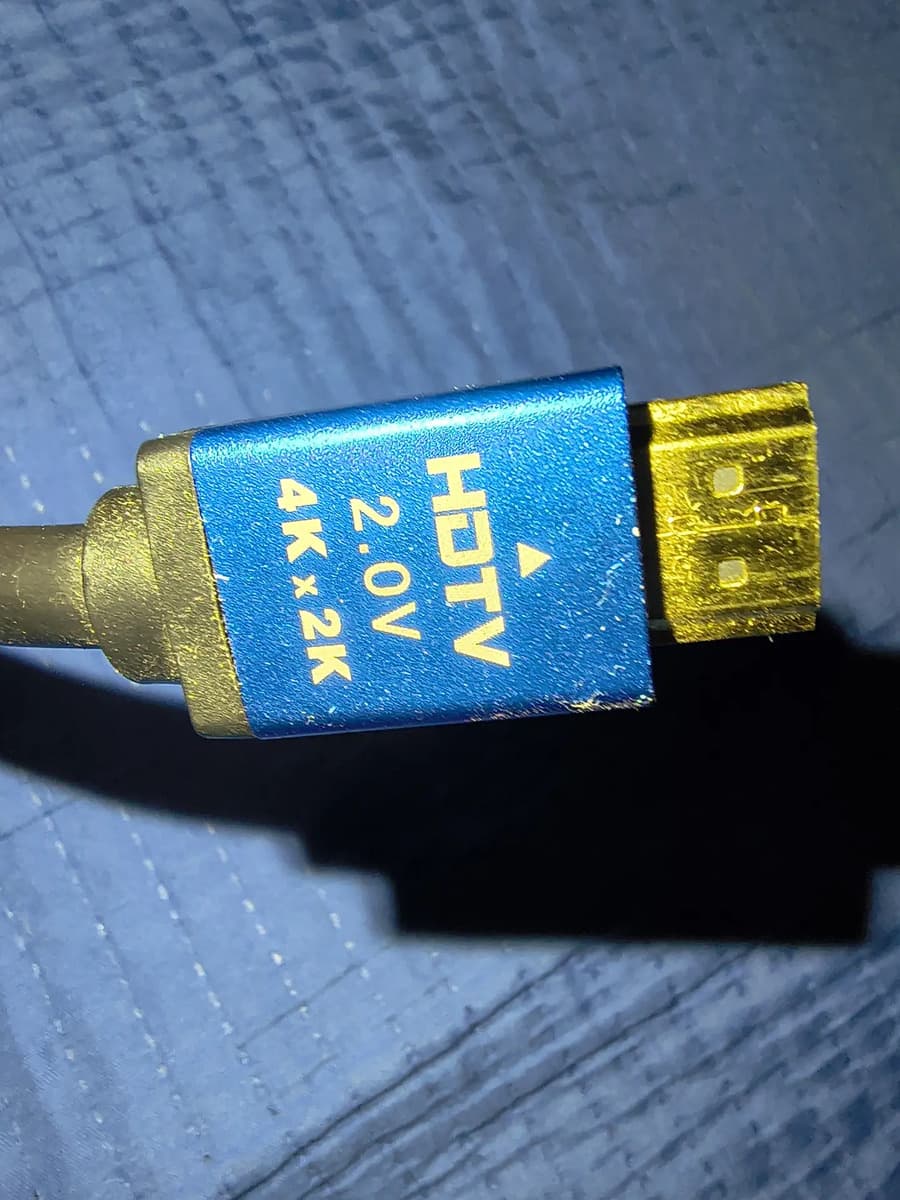 Foto de un cliente del Cable HDMI 2.0 4K premium 5 m AMITOSAI MTS-HDMI4K500
